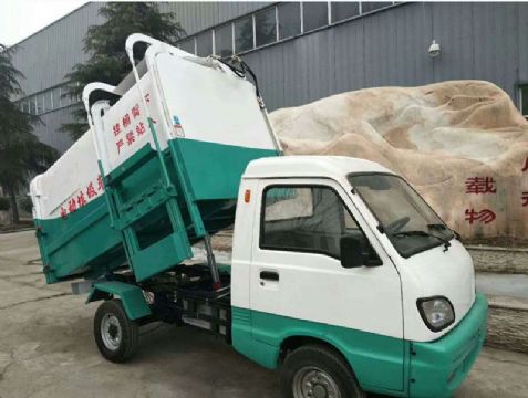 點擊查看詳細信息<br>標題：自卸式電動四輪垃圾車 閱讀次數(shù)：1868